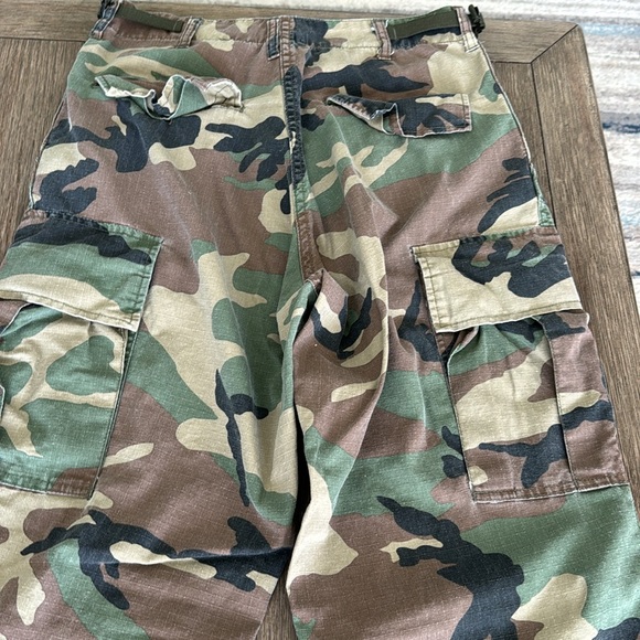 Cargo pants unisex fatigues camouflage - Picture 3 of 10